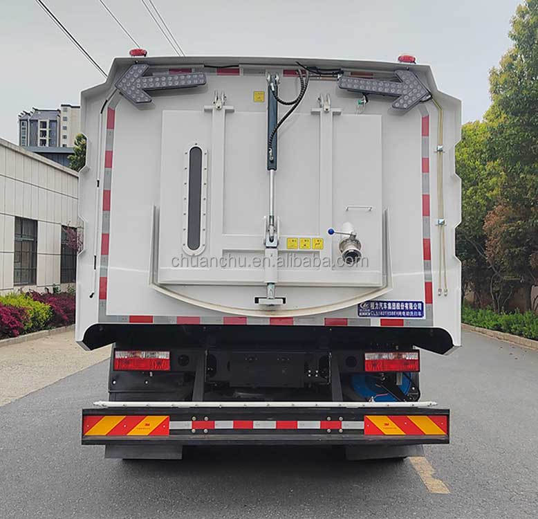 Pure Electric Carpet Sweeper for Custom's Requirement Energy Type Electric Cleaning Truck Suction Street Sweeper Truck