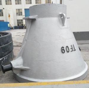 China Metallurgical DIN ASTM Casting Slag Pot For Steel Making and steel plant slag bowl factory