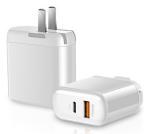 USB 36w pd fast charger Adapter Type C usb travel charger for Iphone 11 USB C