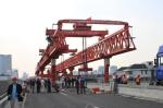 High working efficiency Beam Launcher Gantry Crane in road precast beam erecting