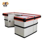 Modern Grocery Store POS Cashier Checkout Counter OEM / ODM