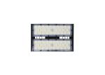 White Outdoor Led Tennis Court Lighting 100W 16000lm Stable Performance