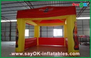 China Advertising Exhibition Booth Tent Giant Inflatable Camping Tent Oxford Cloth / Pvc Tarpaulin Outdoor Tent on sale