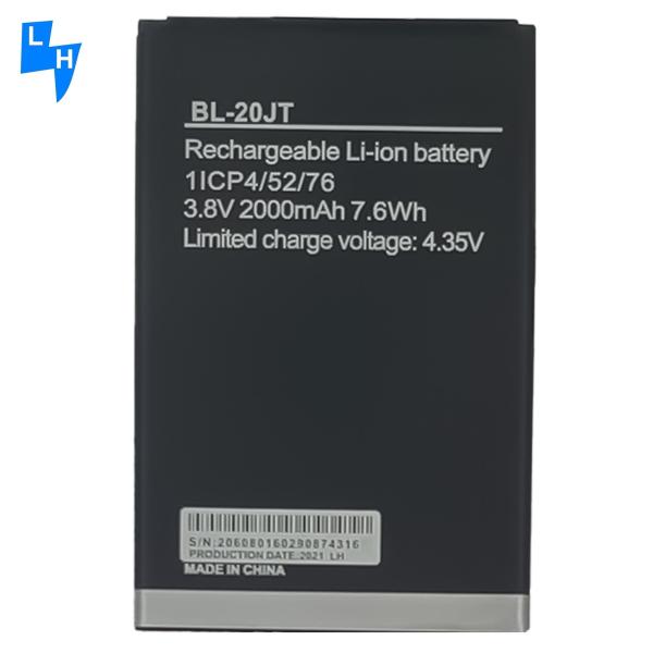 Original and Compatible Battery For Tecno F2 BL-20JT F1 with Double IC