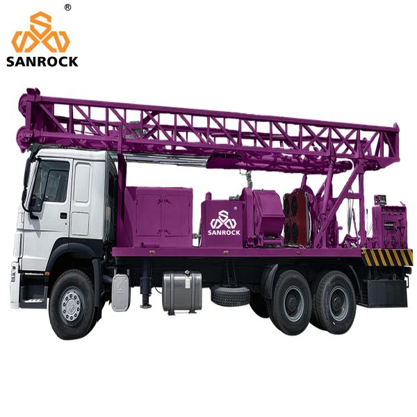 Truck Mounted Water Well Drilling Rig Equipment Hydraulic Water Well Drilling