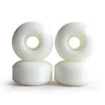 4 Pcs Set White 52x32mm Street Skateboard Wheels Polyurethane 100A Hardness