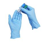 FDA approved medical blue examination powder free disposable nitrile gloves