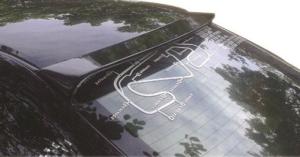 China Rear Roof Spoiler for Toyota Corolla 2006 - 2011 Plastic ABS Blow Molding Process factory