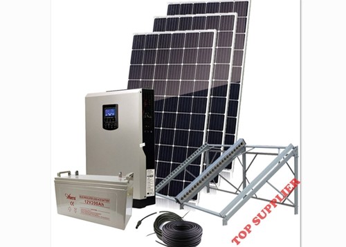 China 3KW 5KW Off Grid Solar Photovoltaic Panel With MPPT Controller factory