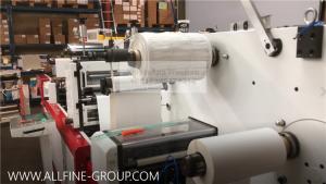 China Adhesive Paper Label Die Cutting Machine One / Two Head Flat To Flat High Speed factory
