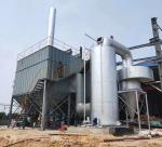 2222 kg Single Cloth Bag Dust Collector for Wood Steel Body Construction