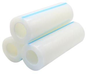 China ODM Transparent PE Protective Film Roll Self Adhesive factory