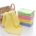 Round 70*140cm Bamboo Fiber Towel for Household Dish Cleaning 28*28cm Eco