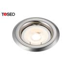 Satin Nickel Pressing Metal Round Gu10 Led Recessed Down Light Fixtures