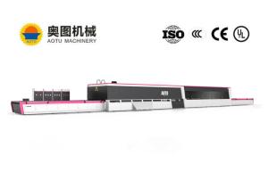 China High Speed Small Flat Tempered Glass Machine Low Production Consumption factory