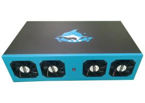 China Plug In System Eight Cards GPU Mining Rig 588/3070/3060/2060 Chassis factory