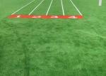 Latex Coating 30mm Pile Height Green Soccer Artificial Turf