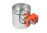 Od51-250mm Electric Air Duct Damper Valve Hvac Air Ducting Motorized Air Damper