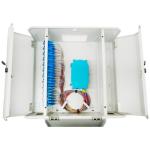 SC FC LC Connectors 96 Ports FTTH Fiber Optic Distribution Box for FTTX Metal