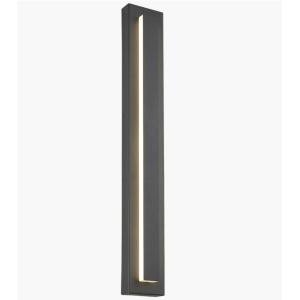 Modern Rectangular Exterior Wall Light Waterproof Rectangular Outdoor Wall Sconce 36''H