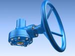 WCB Casing Welded Handwheel Gearbox IP67