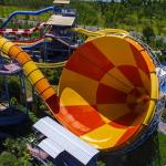 Dream Castle Series Large Customized Water Village Slide Amusement Equipment