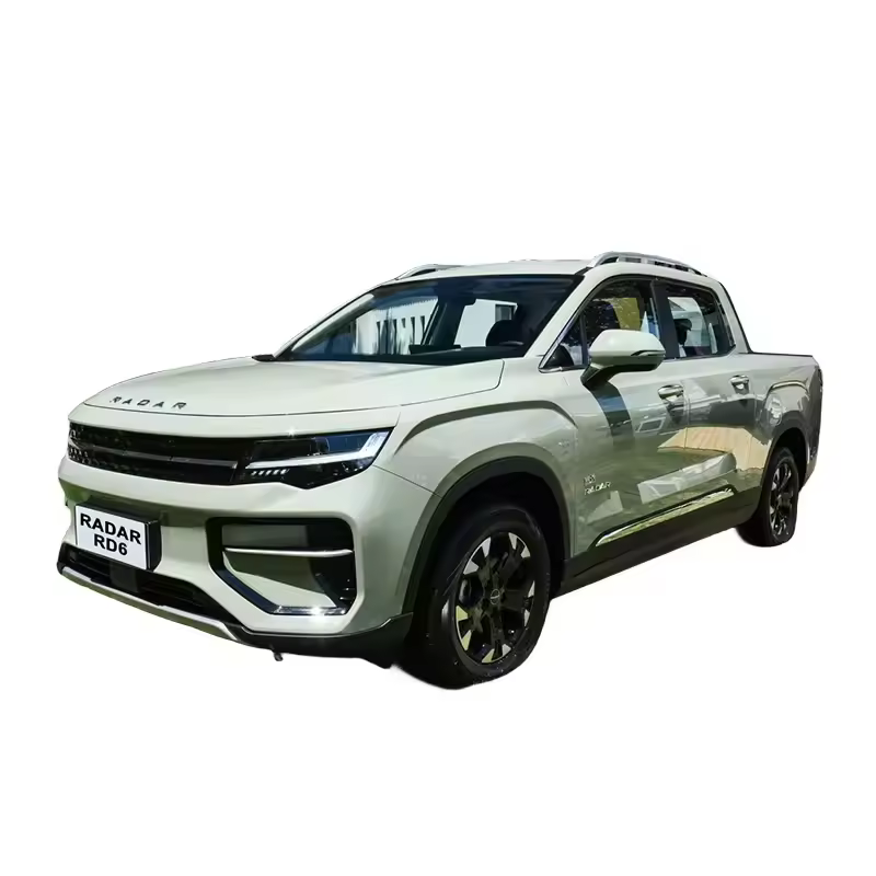 Large Space 2WD Electric Pickup Trucks with Geely RD6 and Automatic Transmission