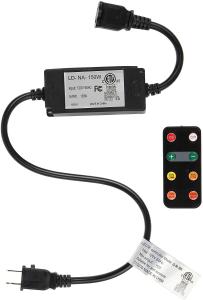 China 150w 2 Prong Plug Ir Outdoor String Light Dimmer factory