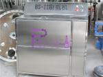 Double Heads Semi Automatic Glass Bottle Cleaning Machine For Beverage Filling