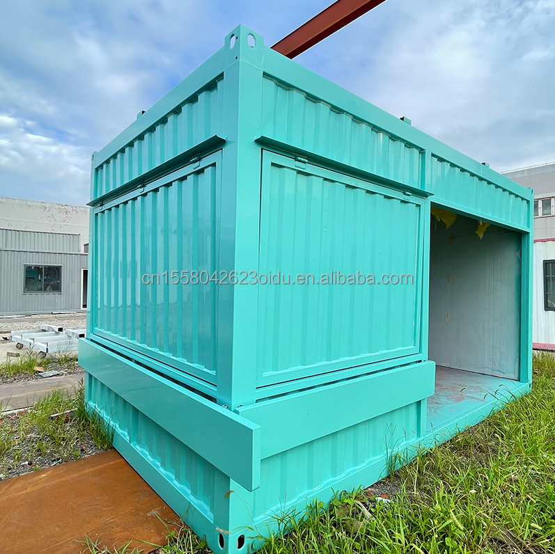 Steel Shed Container Store Prefabricated Building Frame Steel Structure for 20ft or 40ft Container Houses