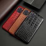Fashion element Genuine Leather Classic Customized Cell Cover For iPhone 12 Pro