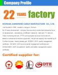 G657A G652D ADSS Fiber Self Supporting Aerial Telephone Cable 6 Core