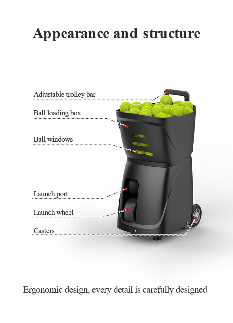Tennis ball machine APP Control Padel PT-Smart Pri