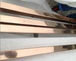 Rose Gold Stainless Steel Pipe Tube Mirror Finish 201 304 316 For Handrail