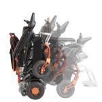 ISO 100KG Load Lightweight Folding Electric Wheelchair