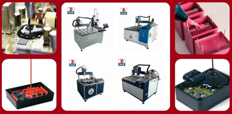 Customized Voltage Rectifier Bridge Potting Casting Resin Machine for Epoxy Insulators