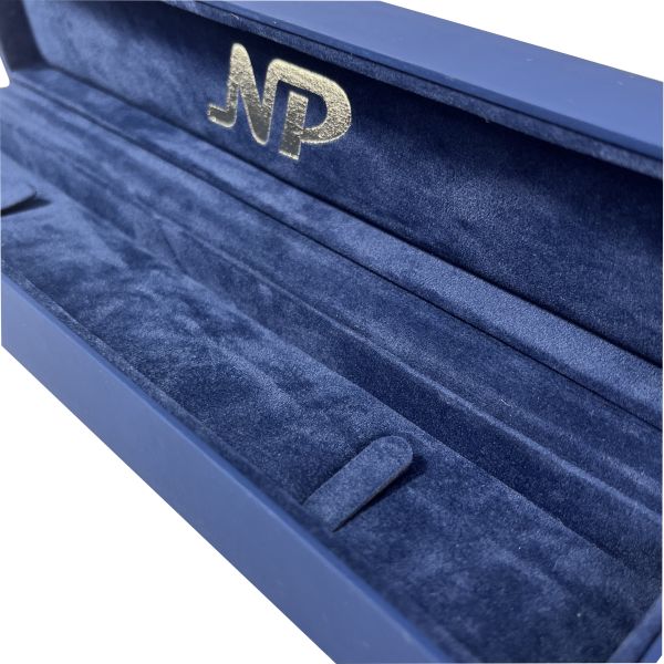 Bright Blue Luxury Jewelry Packaging Boxes Paper Costume Jewelry Box