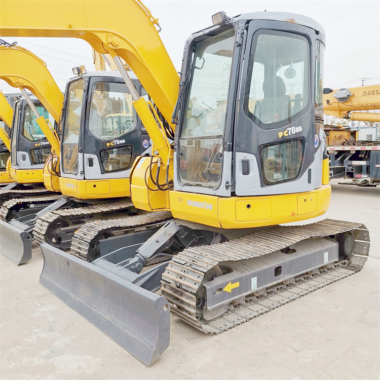 2018 Good Health 8 Ton Used PC78US-6 Excavator Made in Japan with Cummins Engine