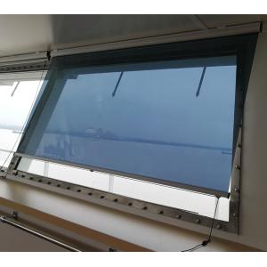IMPA150721 cockpit Curtains - Marine Cockpit Sunshade Roller Blinds - Light