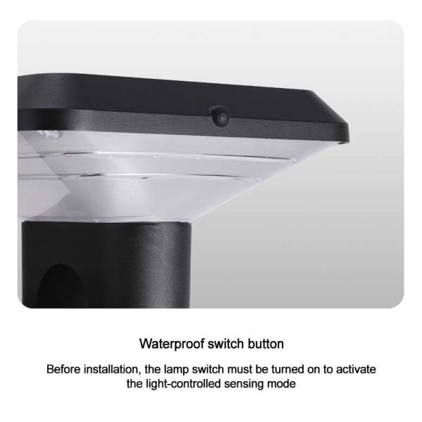 Durable and Waterproof LED Solar Wall Light Image 5