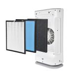 Odor sensors Hepa 13 uV lamp air purifiers For Toilet Fresh Air
