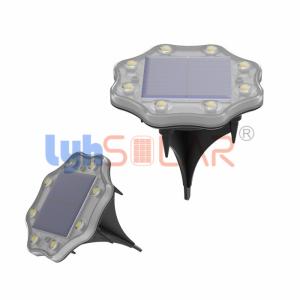 China SMD5050 Solar Powered Garden Lights IP67 Waterproof 0.5W Dusk To Down Pathway Lighting factory