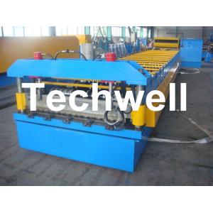 Big Wave Corrugated Roof Roll Forming Machine Galvanised 5.5 Kw with 18 Forming