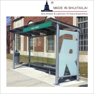 China Solar 4200x1600x1800mm 85% Modern Bus Shelter factory