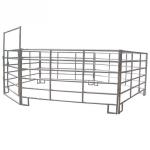 1.0mm Thickness Horse Panel Fence Low Carbon Iron Wire Round Tube Fence