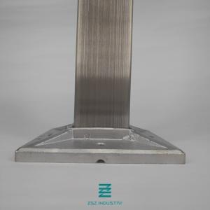 China Corrosion Resistance Metal Railing Posts Stainless Steel Stair Balustrade factory