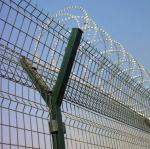 Rot Proof Airport Perimeter Fencing Galvanized 2.4m Height High Safety