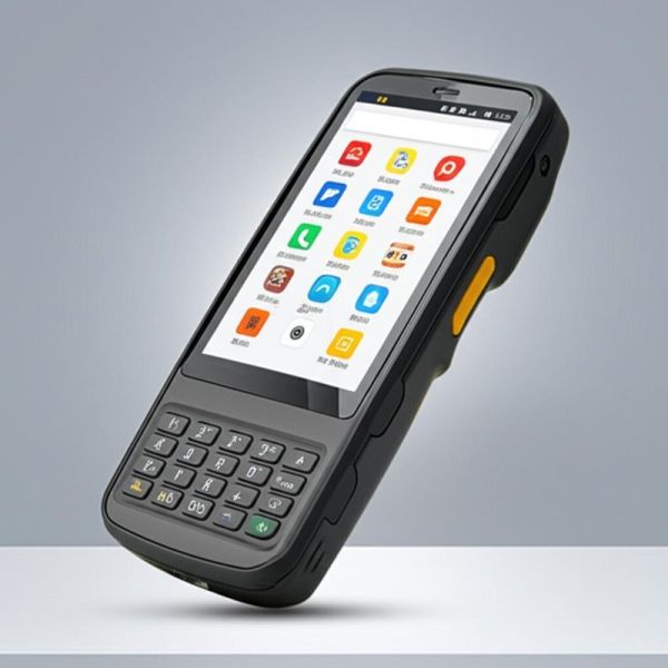 Lightweight Handheld PDA Scanner Quad-core 1.3GHz CPU and 4600mAh Battery for