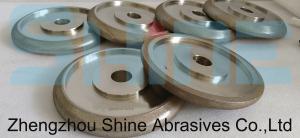 China 1 Inch Arbor Hole Brown Grinding Band Saw Sharpening Service factory