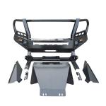 Black Steel Winch Bull Bar Rear Bumper for Nissan Navara NP300 for High- and